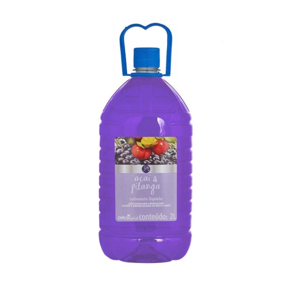 Sabonete Líquido Deta Gold Açai e Pitanga 2L