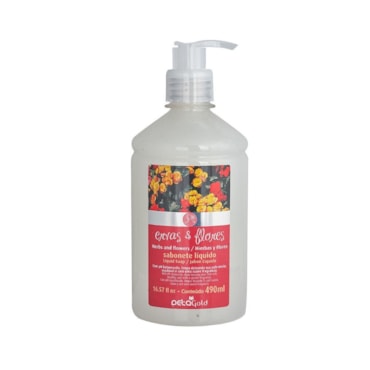 Sabonete Líquido Deta Gold Ervas e Flores 490ml