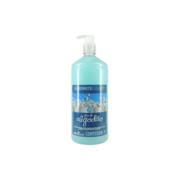 Sabonete Líquido Deta Gold Flor De Algodão Pump 1L
