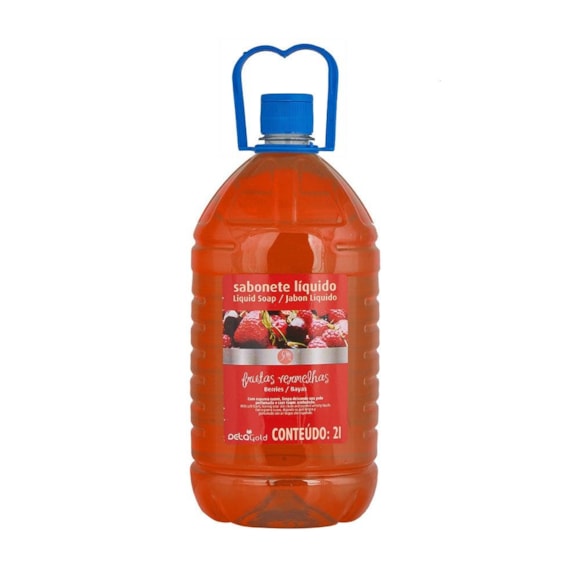 Sabonete Líquido Deta Gold Frutas Vermelhas 2L
