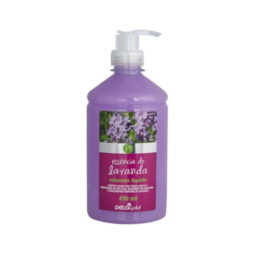 Sabonete Líquido Deta Gold Lavanda 490ml