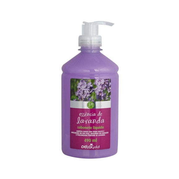 Sabonete Líquido Deta Gold Lavanda 490ml