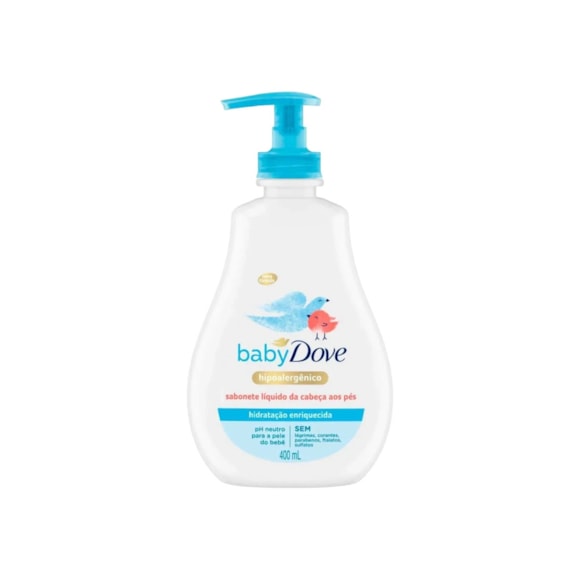 Sabonete Líquido Dove Baby Hidratação Enriquecida 400ml