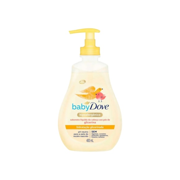 Sabonete Líquido Dove Baby Hidratação Glicerinada 400ml