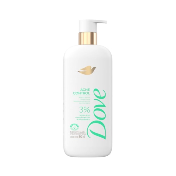 Sabonete Líquido Dove Bodywash Acne Control 547ml