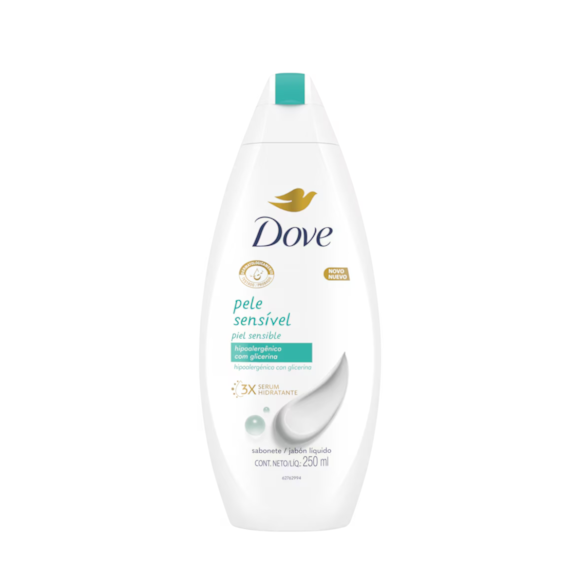Sabonete Líquido Dove Pele Sensível 250ml