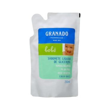 Sabonete Líquido Granado Bebe Erva Doce Refil 250ml