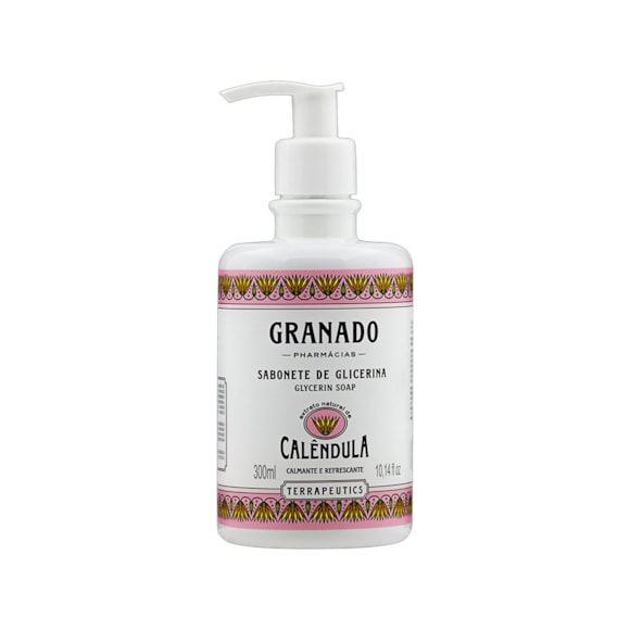 Sabonete Líquido Granado Glicerina Calêndula 300ml