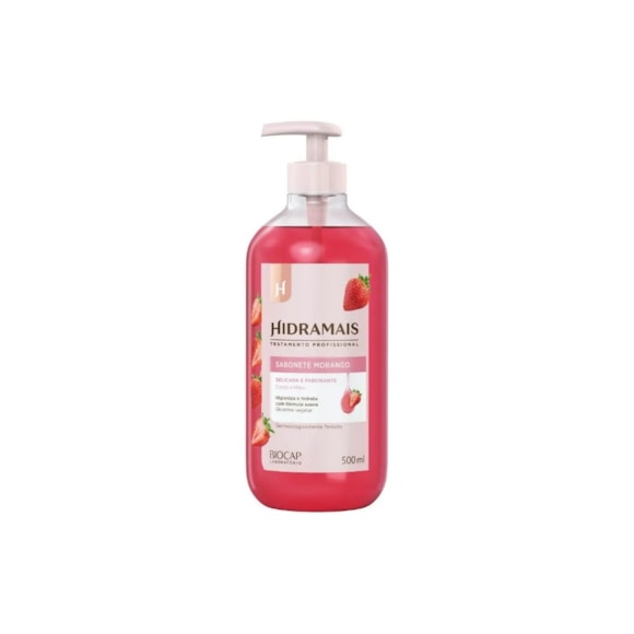 Sabonete Líquido Hidramais Cuidado Diário Morango 500ml