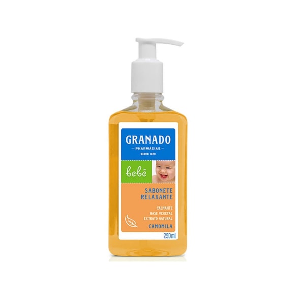 Sabonete Líquido Infantil Granado Bebê Camomila 250ml