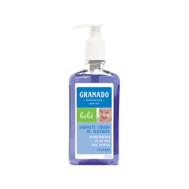 Sabonete Líquido Infantil Granado Bebê Lavanda 250ml