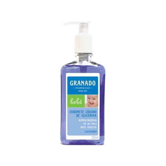 Sabonete Líquido Infantil Granado Bebê Lavanda 250ml