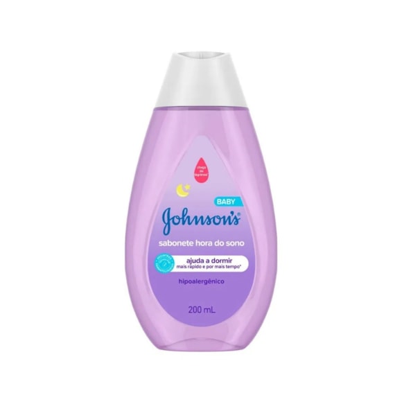 Sabonete Líquido Infantil Johnsons's Hora Do Sono 200ml