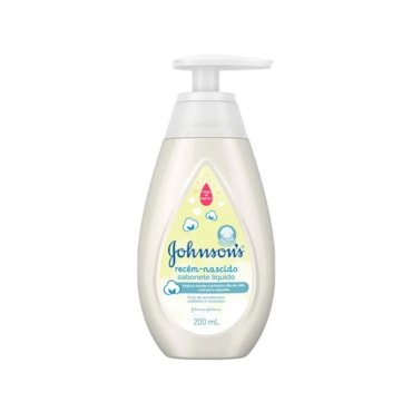 Sabonete Líquido Infantil Jonhson's Recém Nascido 200ml