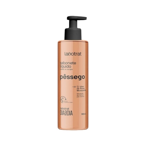 Sabonete Líquido Labotrat Dia a Dia Pêssego 190ml