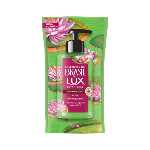 Sabonete Líquido Lux Vitória-Régia Refil 240ml