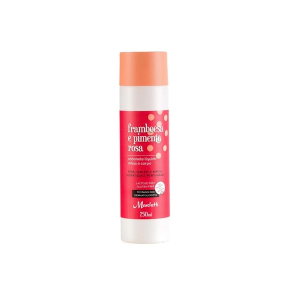 Sabonete Líquido Marchetti Framboesa E Pimenta Rosa 300ml