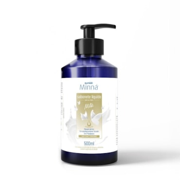 Sabonete Líquido Minná Mãos Pump Milk 500ml