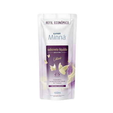 Sabonete Líquido Minná Mãos Sache Lotus 450ml