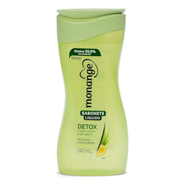 Sabonete Líquido Monange Detox 240ml