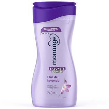 Sabonete Líquido Monange Flor De Lavanda 240ml 25093-0