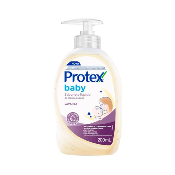 Sabonete Líquido Protex Baby Lavanda Pump 200ml