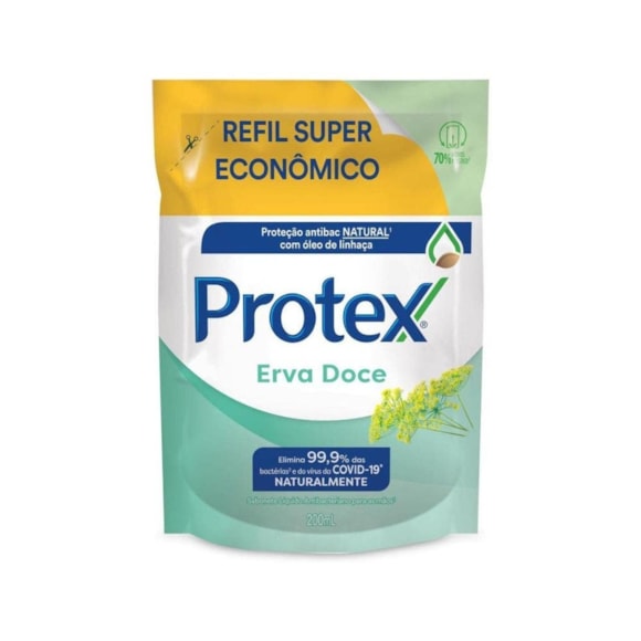 Sabonete Líquido Protex Erva Doce Refil 200ml
