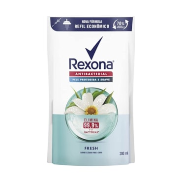 Sabonete Líquido Rexona Antibacteriano Refil 200ml
