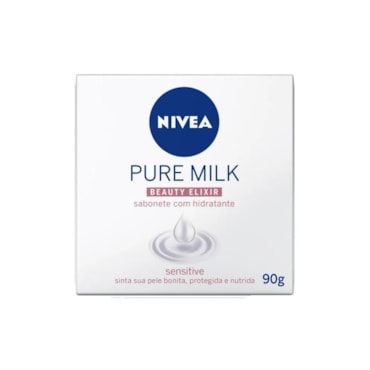 Sabonete Nivea Pure Milk Sensitive 90gr