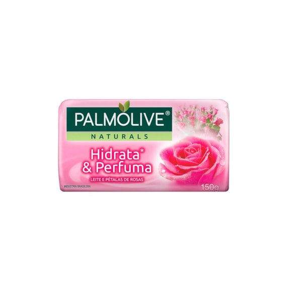 Sabonete Palmolive Leite E Petalas De Rosas 150G