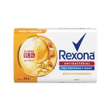 Sabonete Rexona Antibacterial Multivitaminas 84gr