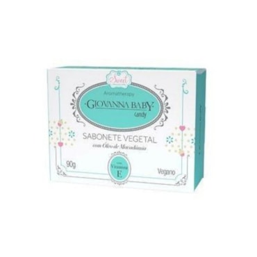 Sabonete Vegetal Retangular Giovanna Baby Candy 90g