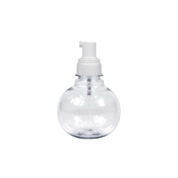 Saboneteira Santa Clara Bolinha Transparente Válvula Espuma 180ml