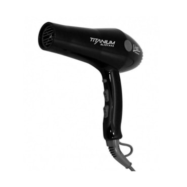 Secador Cabelo Lizz Titanium Black 127v