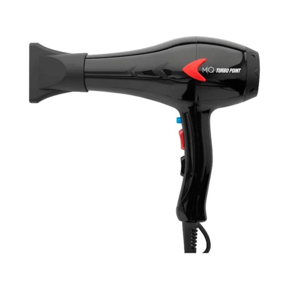 Secador De Cabelo MQ Professional Turbo Point Black 127V