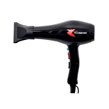 Secador De Cabelo MQ Professional Turbo Point Black 2000w 220V