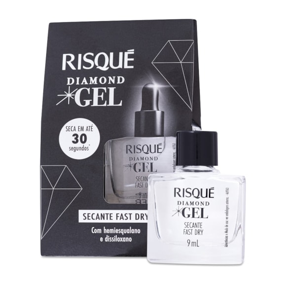 Secante Risqué Fast Dry Diamond Gel 9ml