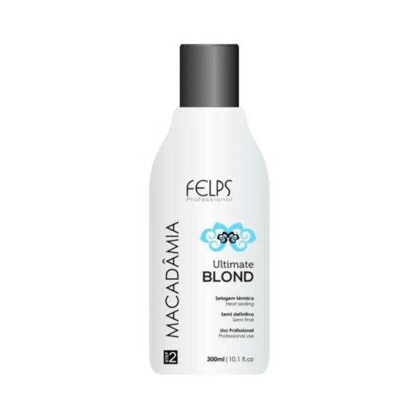 Selante Capilar Térmico Felps Ultimate Blond Macadâmia 300ml