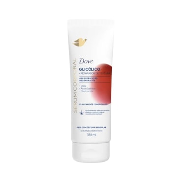 Sérum Corporal Dove Glicólico Hidratação Regenerativa 180ml
