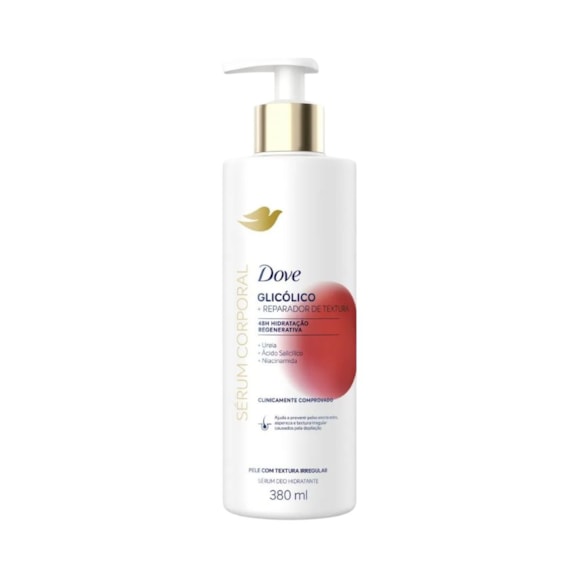 Sérum Corporal Dove Glicólico + Reparador de Textura 380ml