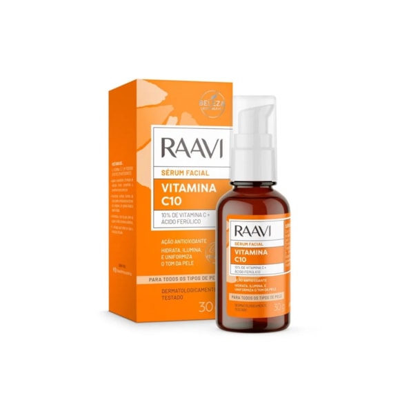 Sérum Facial Raavi Vitamina C10 30gr