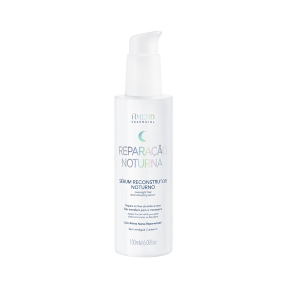 Sérum Reconstrutor Noturno Amend Essencial Reparação Noturna 180ml