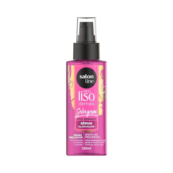 Sérum Salon Line Meu Liso Selagem Dos Sonhos Demais 120ml