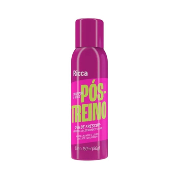 Shampoo a Seco Ricca Pós-Treino 150ml
