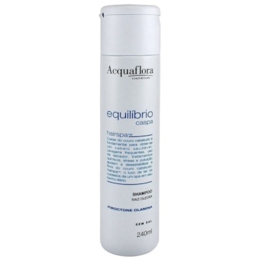 Shampoo Acquaflora Equilibrio Caspa Normais E Mistos 300Ml