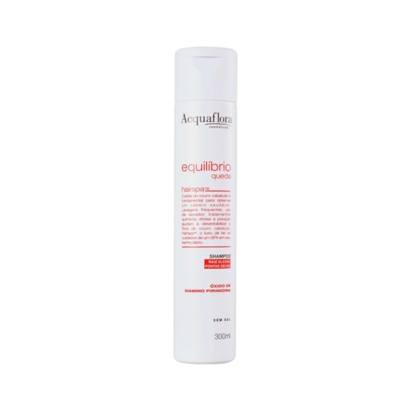 Shampoo Acquaflora Equilibrio Queda Seco E Danificado 300Ml