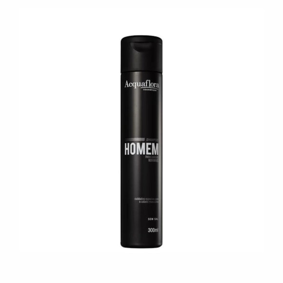 Shampoo Acquaflora Homem Normais 300Ml