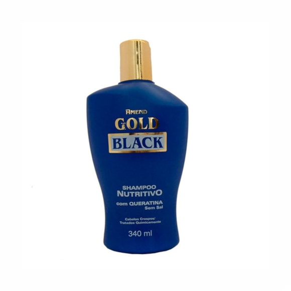 Shampoo Amend Gold Black Nutritivo 250Ml