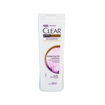 Shampoo Anticaspa Clear Hidratação Intensa 200ml