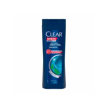 Shampoo Anticaspa Clear Ice Cool 400Ml